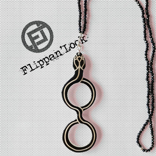 COLGANTE-GAFAS SERPIENTE BRILLANTE