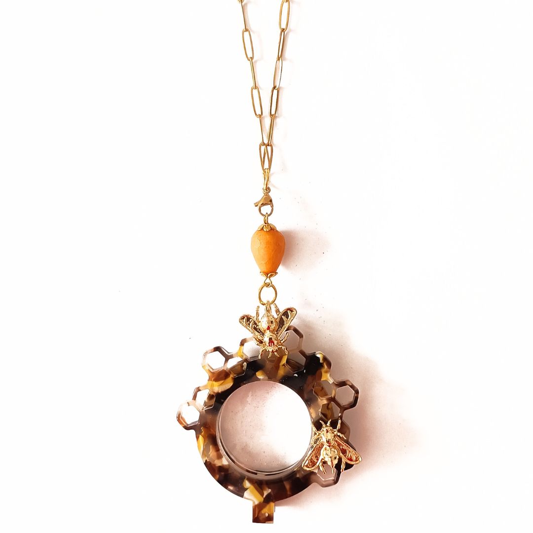 COLLAR CADENA DORADA INTERCAMBIABLE