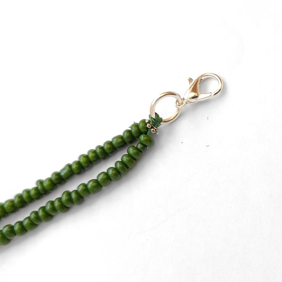 COLLAR INTERCAMBIABLE VERDE MUSGO