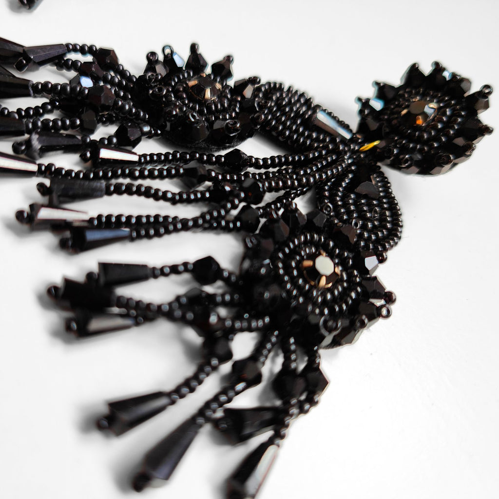 PENDIENTES FRIDA NEGRO