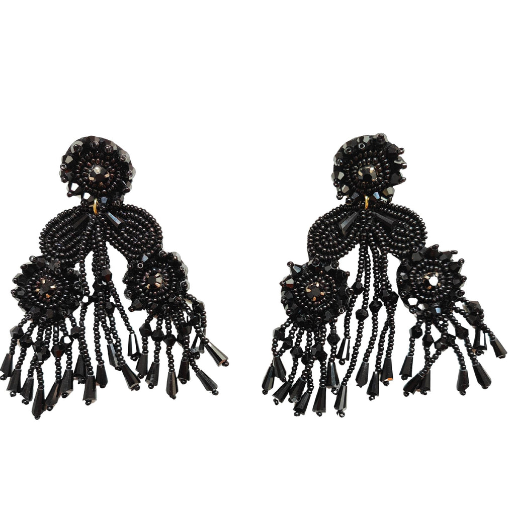 PENDIENTES FRIDA NEGRO