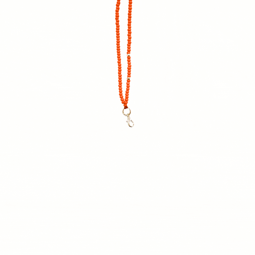 COLLAR INTERCAMBIABLE NARANJA FLUOR