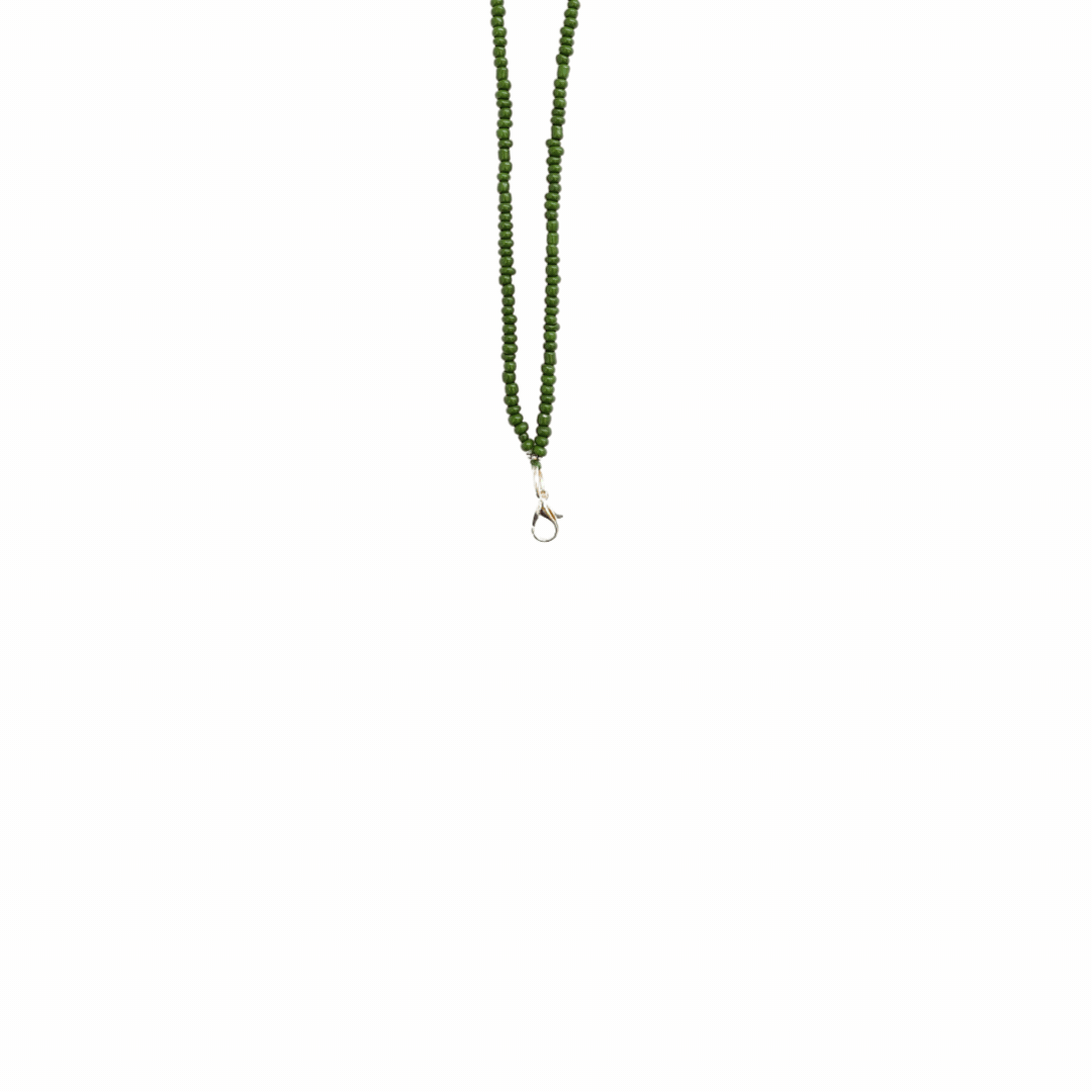 COLLAR INTERCAMBIABLE VERDE MUSGO