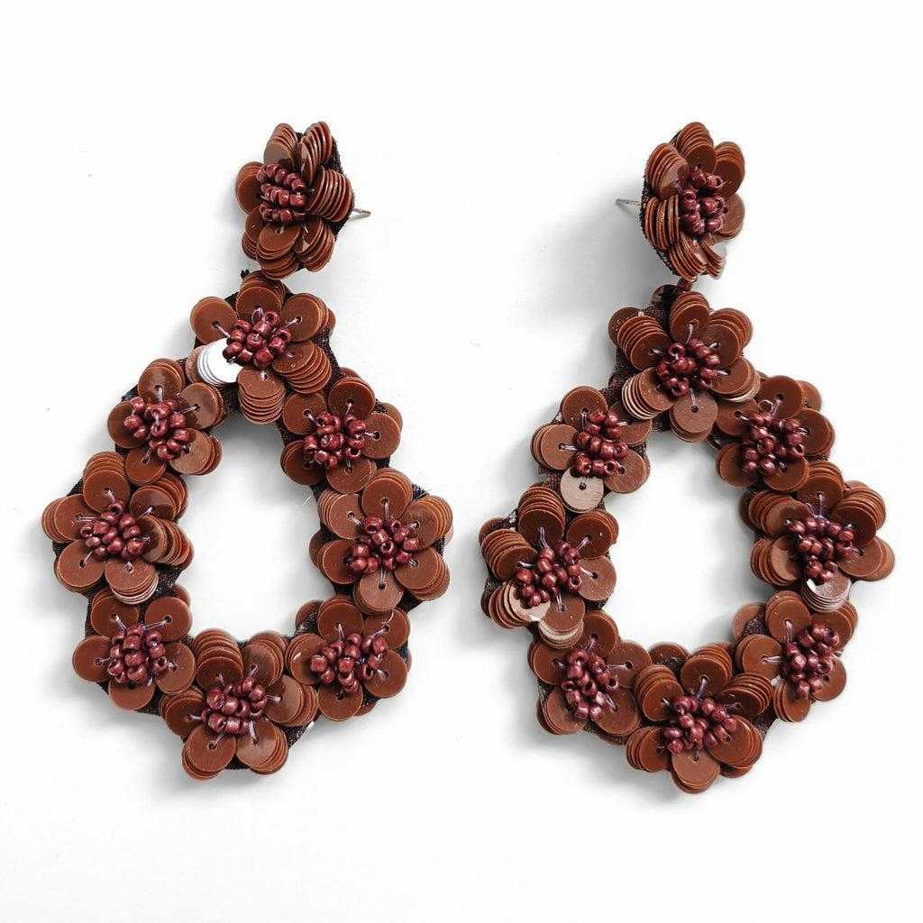 GOYA BROWN EARRINGS