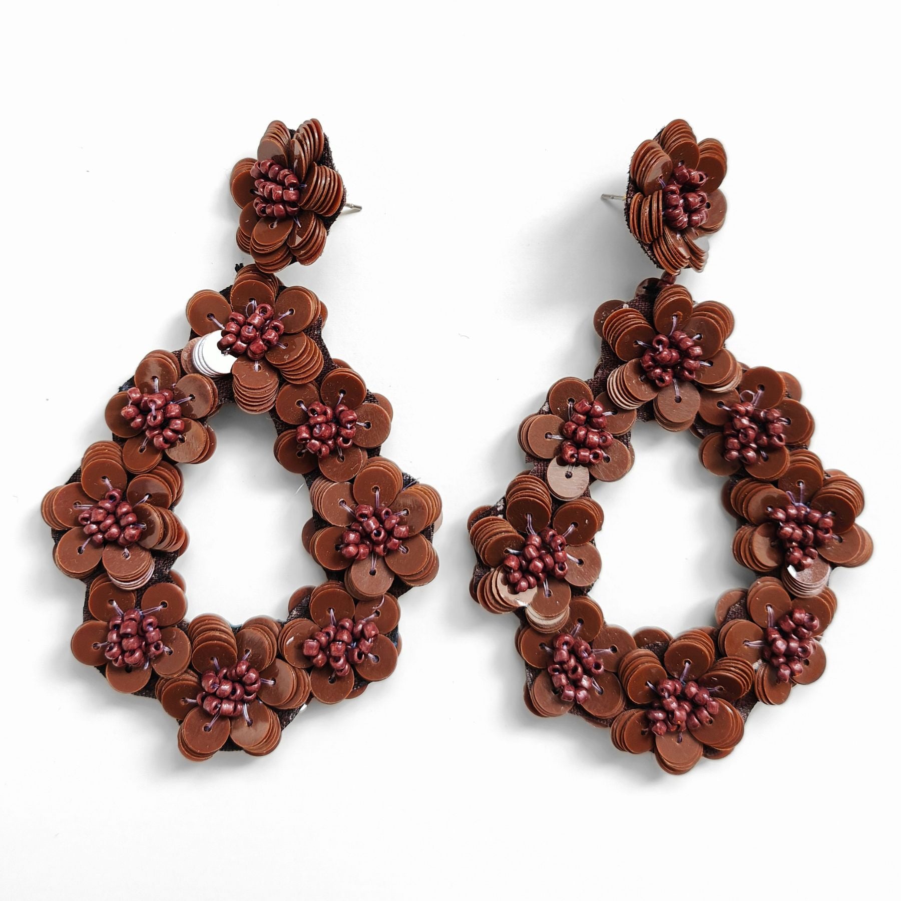 GOYA BROWN EARRINGS