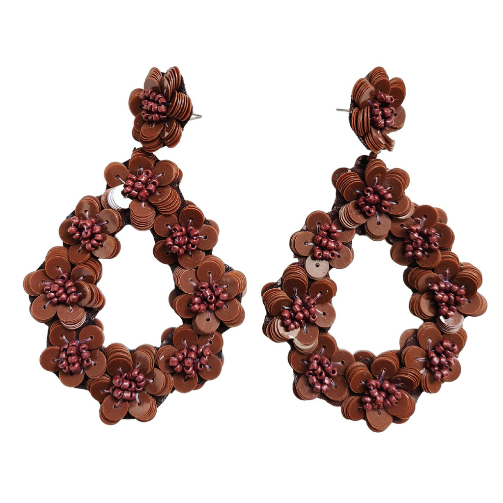 GOYA BROWN EARRINGS