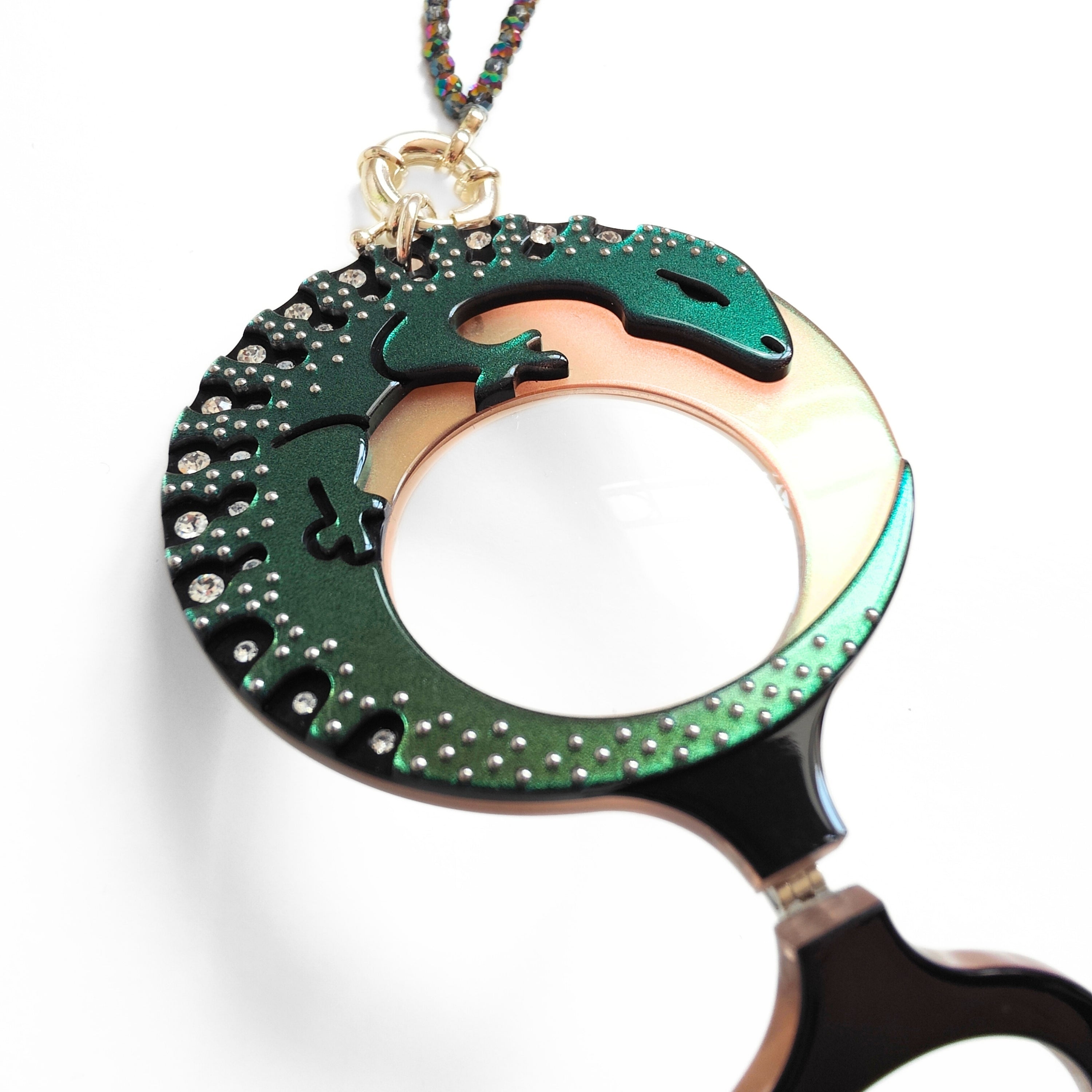 LAGARTO OCELADO VERDE