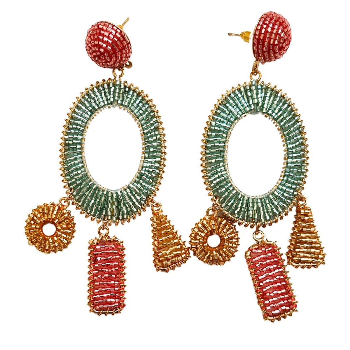 PENDIENTES OH! AGUAMARINA