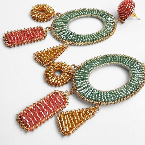 PENDIENTES OH! AGUAMARINA