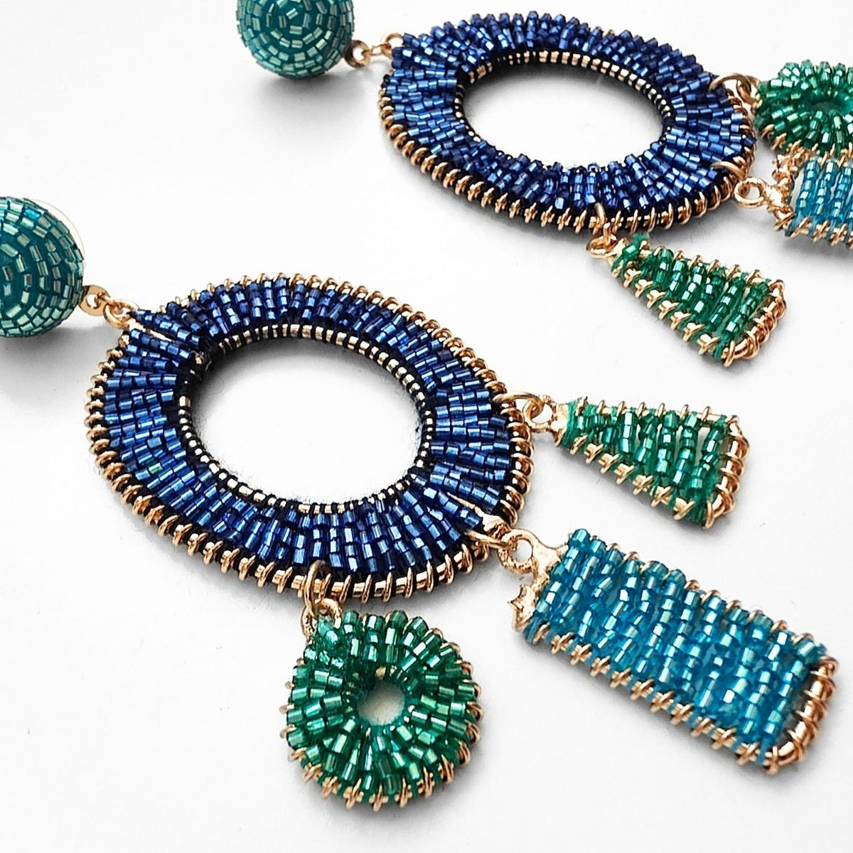 PENDIENTES OH! AZUL