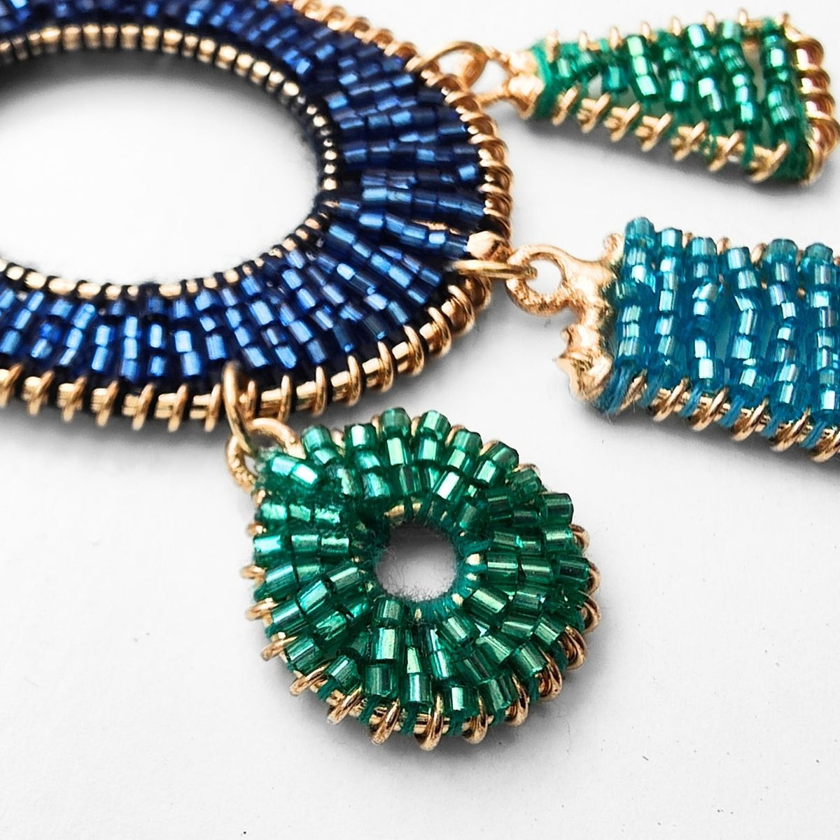 PENDIENTES OH! AZUL