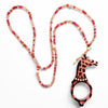 COLGANTE-GAFAS GIRAFFE PINK LADY - EDICIÓN 15 AÑOS