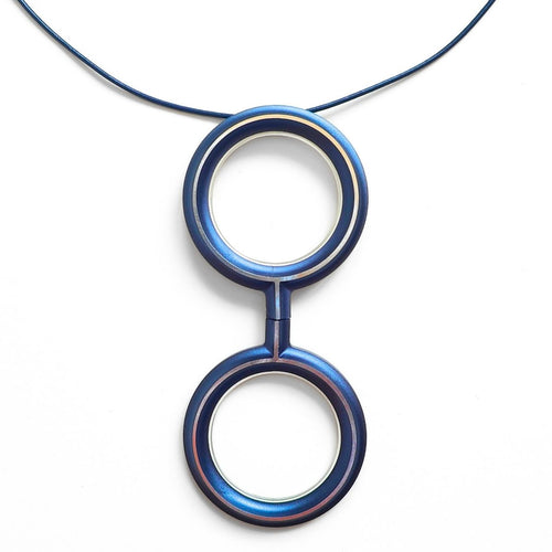 COLGANTE GAFAS CARLO SCARPA AZUL