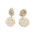 PENDIENTES VAN GOGH BLANCO