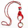 COLGANTE-GAFAS GATO WARHOL ROJO - EDICIÓN 15 AÑOS