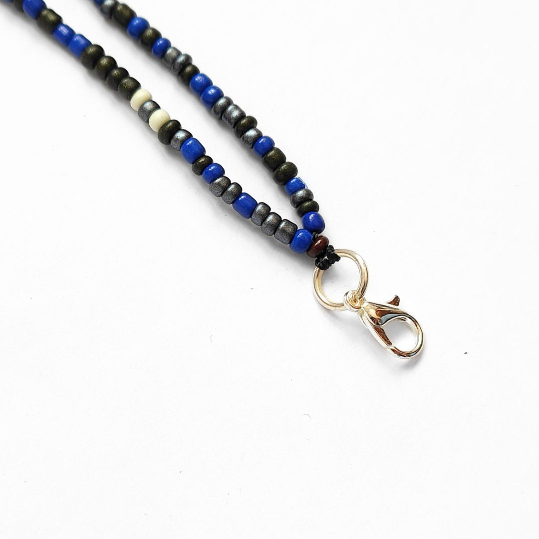COLLAR INTERCAMBIABLE AZUL MARINO