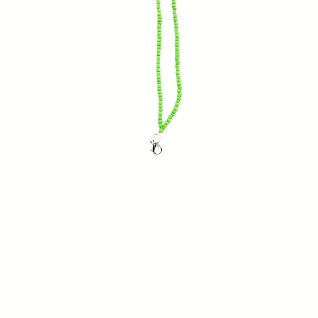 COLLAR INTERCAMBIABLE VERDE FLUOR