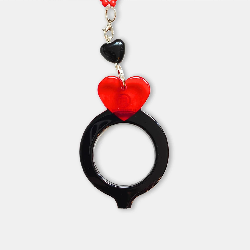 CORAZÓN NEGRO-ROJO