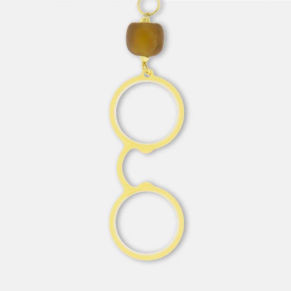 YELLOW LORGNETTE