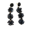 PENDIENTES POMPÓN NEGRO