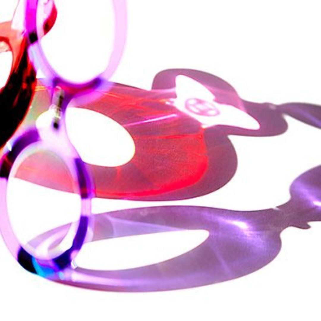 Juegos de luces y transparencias del acetato
