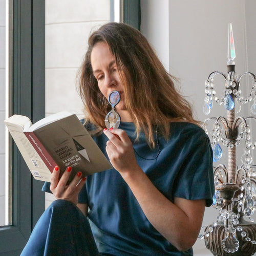 COLGANTE-GAFAS DECÓ MANHATTAN AZUL